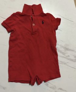 Polo Onesie 6 M