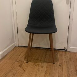 Gray Upholstered Dining Chairs Set Of 4