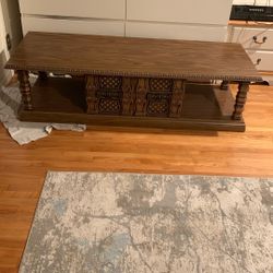 Wooden Coffee Table 