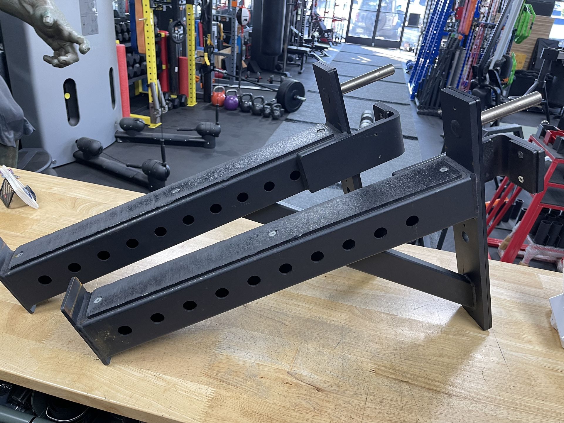 SAFETY BARS🔹SPORTS FITNESS WORKOUT GYM EQUIPMENT