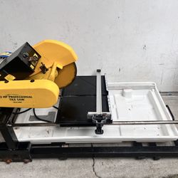 QEP Dual-Speed Tile Saw — 10in. Blade, 15 Amps, Model# 60020SQ (retail $350)