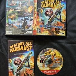 Destroy All Humans Greatest Hits For Playstation 2