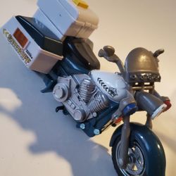 Tonka Sheriff Plastic Toy Motorcycle Bike Makes Noise