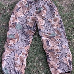 Vintage Cabela’s Dry-Plus Advantage Camo Hunting Pants Men’s XL Water/Windproof Like New