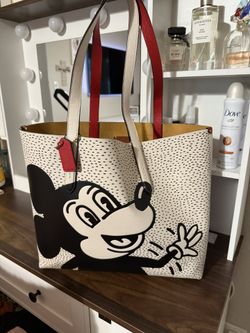 Disney X Keith Herring X Coach Tote 