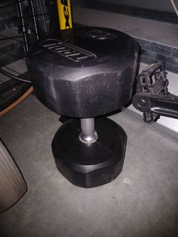 60lb single Dumbell$30