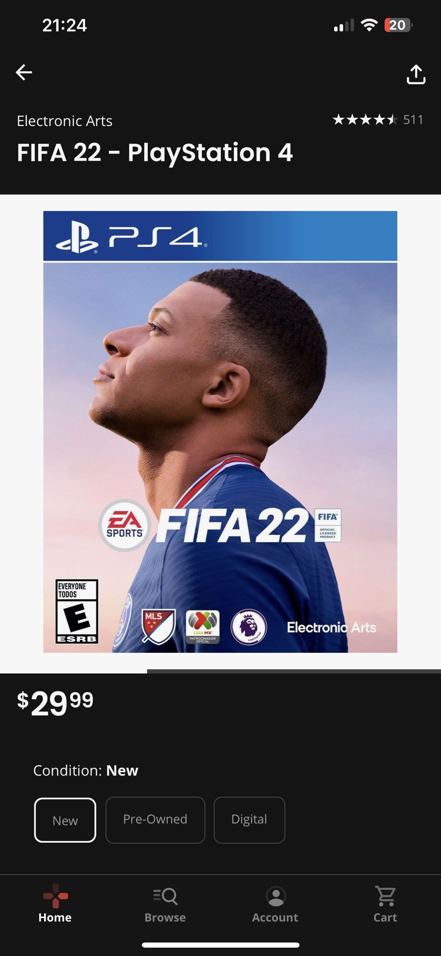 Fifa 22 For PS4