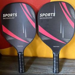 New Pickleball Paddles Set Of 2. Great For beginners