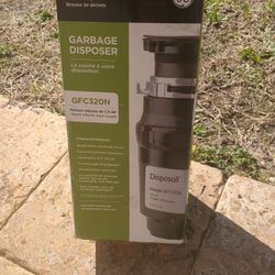 GE Disposall GFC320N garbage disposer. 1/3 HP motor