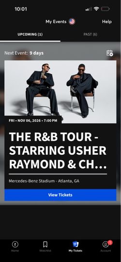 🚨 USHER & CHRIS BROWN CONCERT TICKETS FOR SALE! 🚨