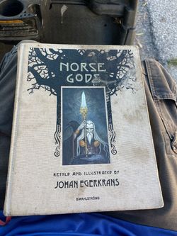 Norse Gods by Johan Egerkrans Hardcover Book