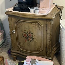 French Country Dresser TV Stand Side Table