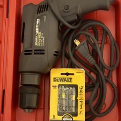 Craftsman Electric Drill with Case 