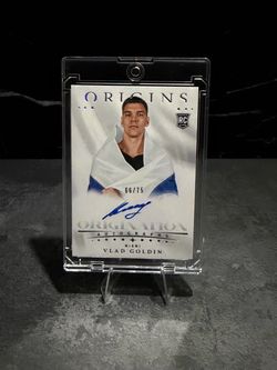 Vlad Goldin NBA Panini Origins Rookie Auto 66/75