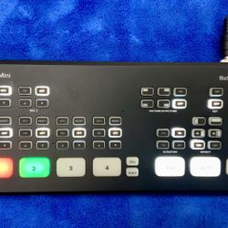 Blackmagicdesign ATEM Mini Live Production Switcher HDMI Streaming Version Multi Camera YouTube Twitch Zoom Church Service Gaming Broadcast Events