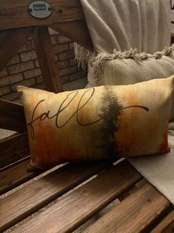 One fall pillow only