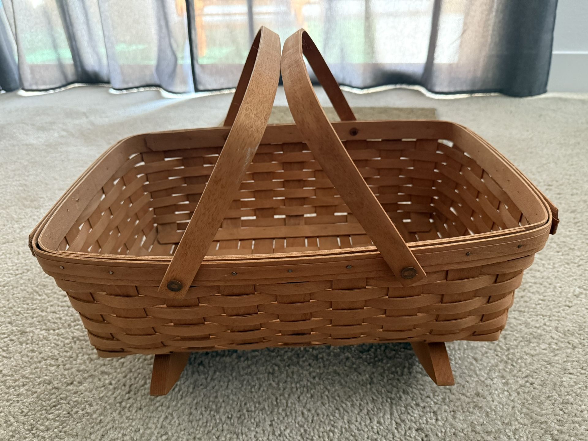 Longaberger Baby Cradle