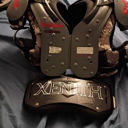 Riddell Youth JPK Football Shoulder Pads with Backplate

