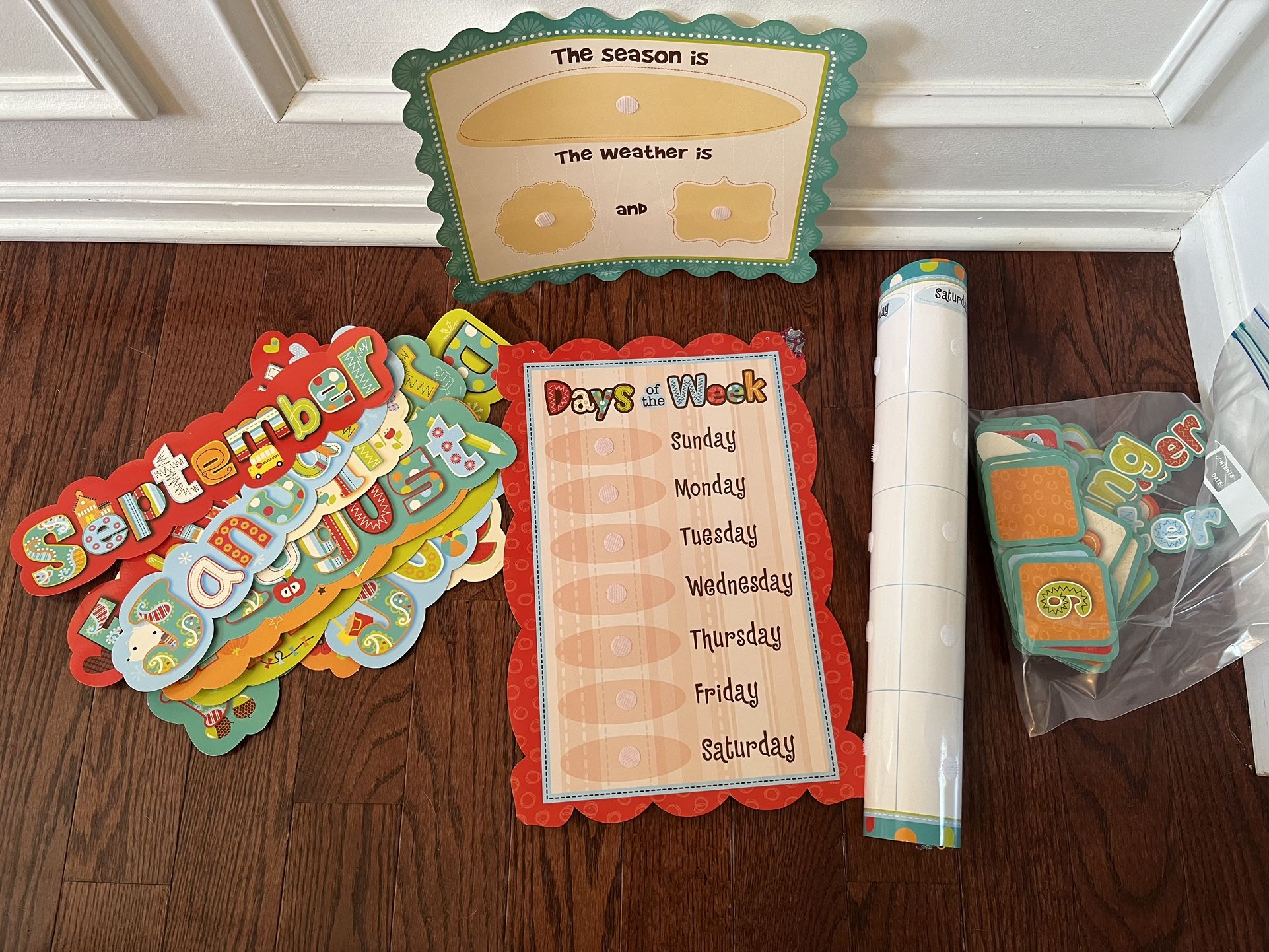 PreK calendar & weather