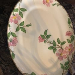 Franciscan Hand painted Dishes Approx 17 Pieces