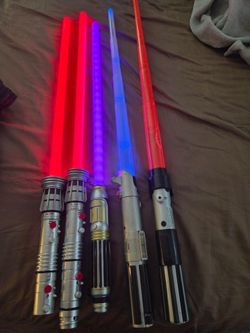 Star Wars Lightsaber Lot of 5
