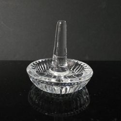 Waterford Crystal Round Ring Holder, for Rings, Necklaces, Earrings for Vanity or Desk