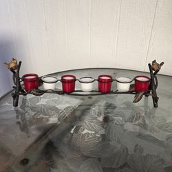 Rod Iron 7 Tea Light Holder