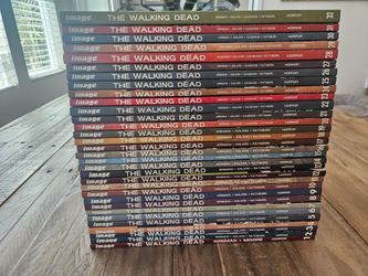 The Walking Dead Volume 1-32 TPB Trade Paperback Comic Complete Set Adult Owned comicbook