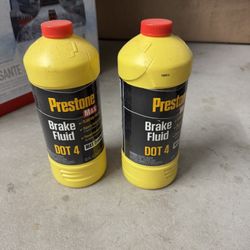 DOT 4 Brake Fluid Unused 