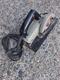 Porter Cable 314 4-1/2in Worm Drive Trim Saw Good Con (some corosiom) pick up fremont sea. No low ball offers please. No trades