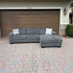 Modern Grey Sectional Sofa