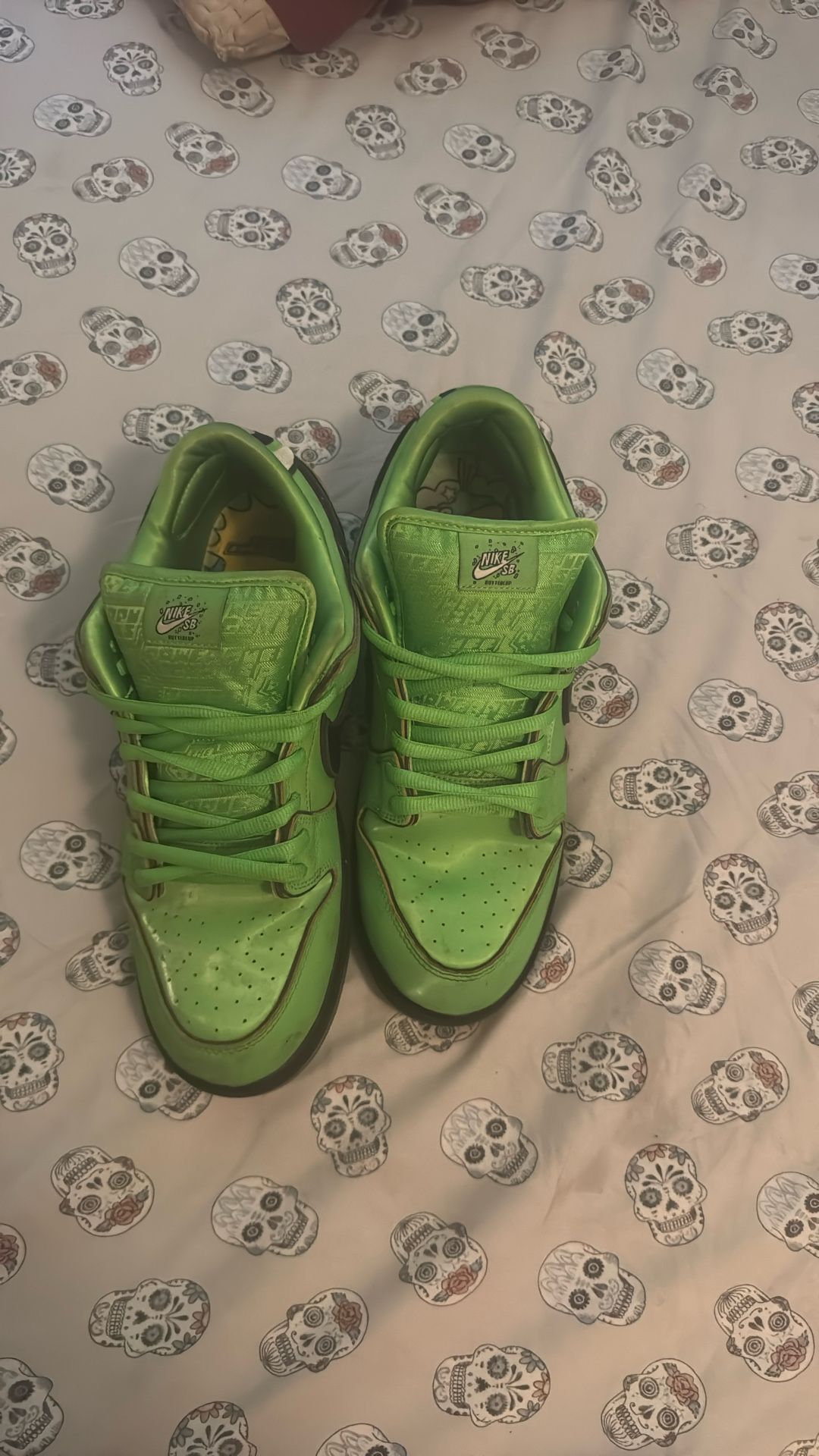 Buttercup Nike Dunks