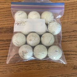 A Dozen Titleist Pro V1/ Titleist Pro V1x Golf Balls – Clean – Good Condition