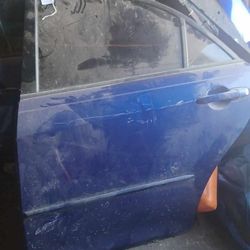 03 Mazda 6 Left Rear Door