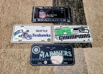 Seattle License Plate Frames