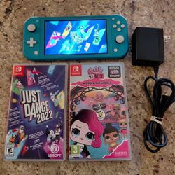 Nintendo Switch Lite Console Turquoise