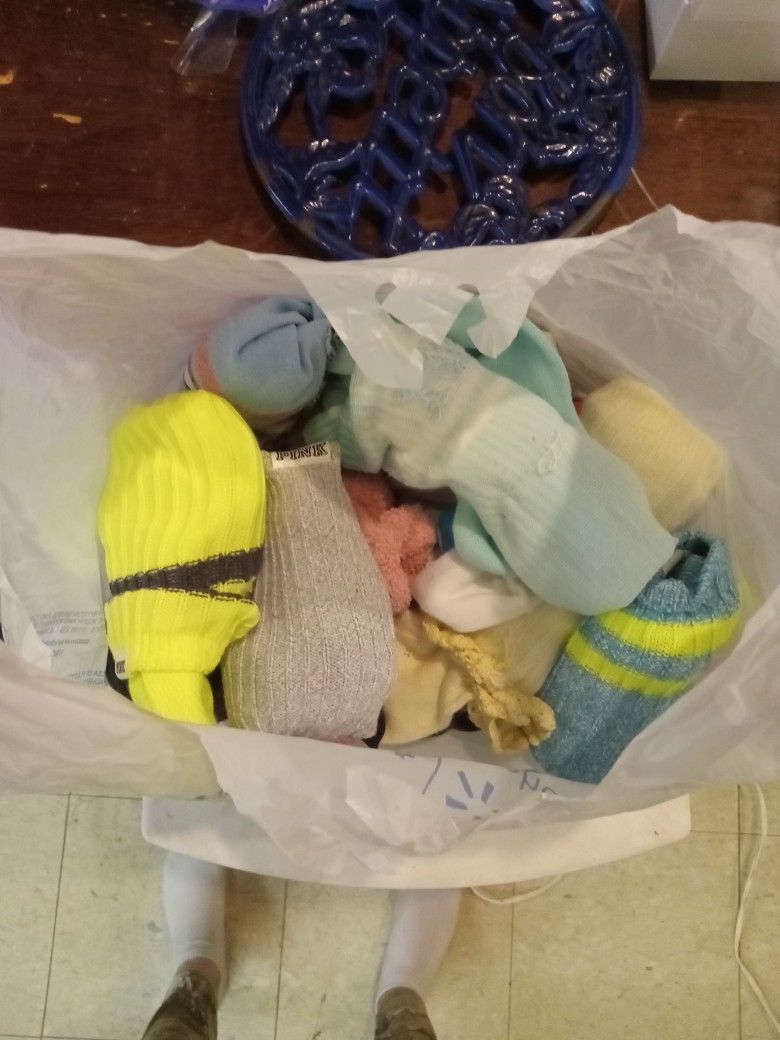 Womens Nike And Pink Socks Frm Victoria Secret)