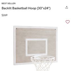 Pottery Barn Basketball Hoop