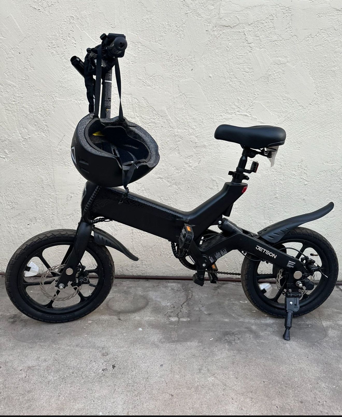 Folding Electric Bike 48vdc With Battery & Charger 