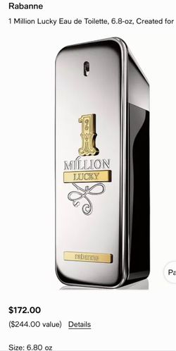 Rabanne 1 Million Lucky Eau de Toilette 6.8 oz