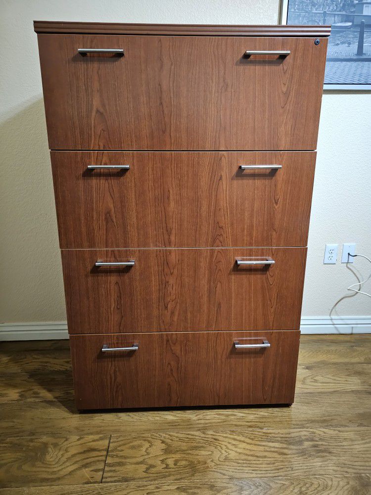 Full-sized Lateral File Cabinet 36Wx56Hx24D