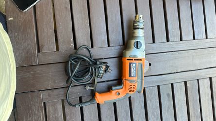 Ridgid R5011 1/2” Hammer Drill + Anchors