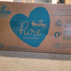 Unopened Box - Pampers Pure Size 6 - 108 Count