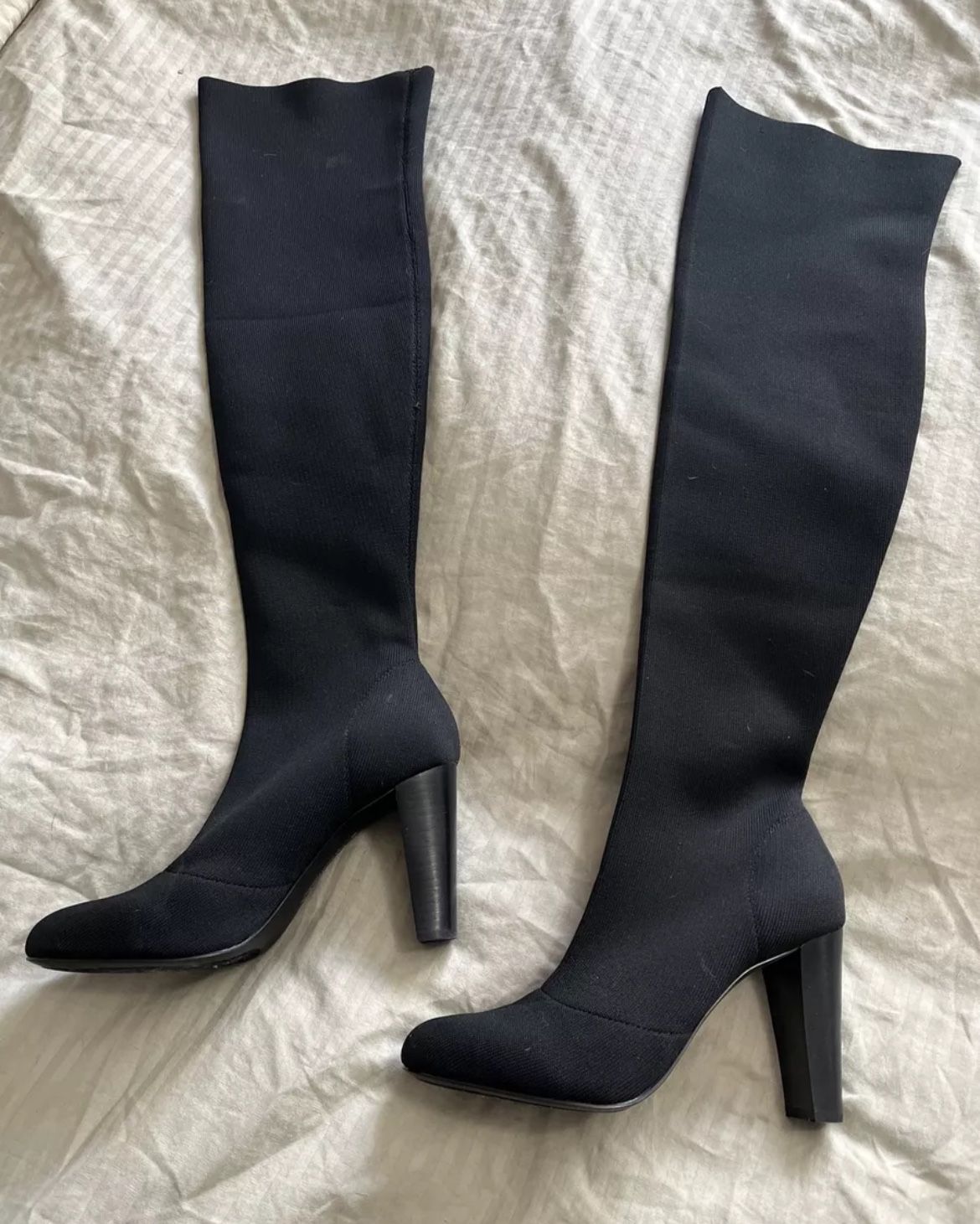 Charles David Women’s Over The Knee Stretch Black Fashion Boot Size 9M
