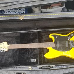 Newish Mustang Guitar Pro fret Level Spa Perfect & New Strings 