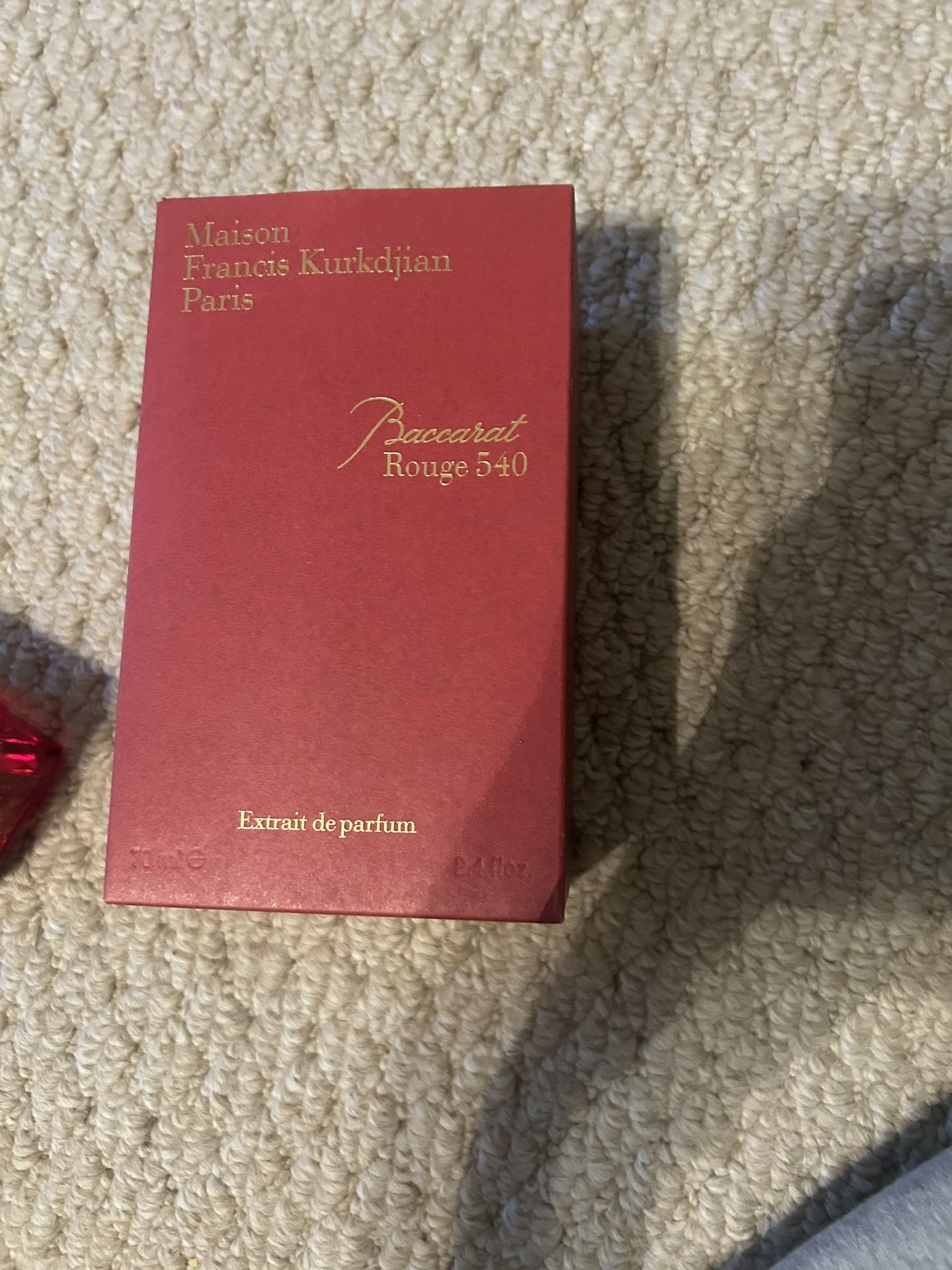 colonge baccarat rouge 540