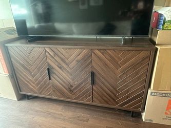 Dark Wood TV Stand / Media Console - 60 in