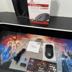 New Redragon M916 PRO 3-Mode Wireless Gaming Mouse, Hype-Speed 4K Polling Rate, 49G Ultra-Light 26K DPI Mouse w/Ergonomic Natural Grip Build, Redefina