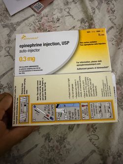 Epinephrine injection