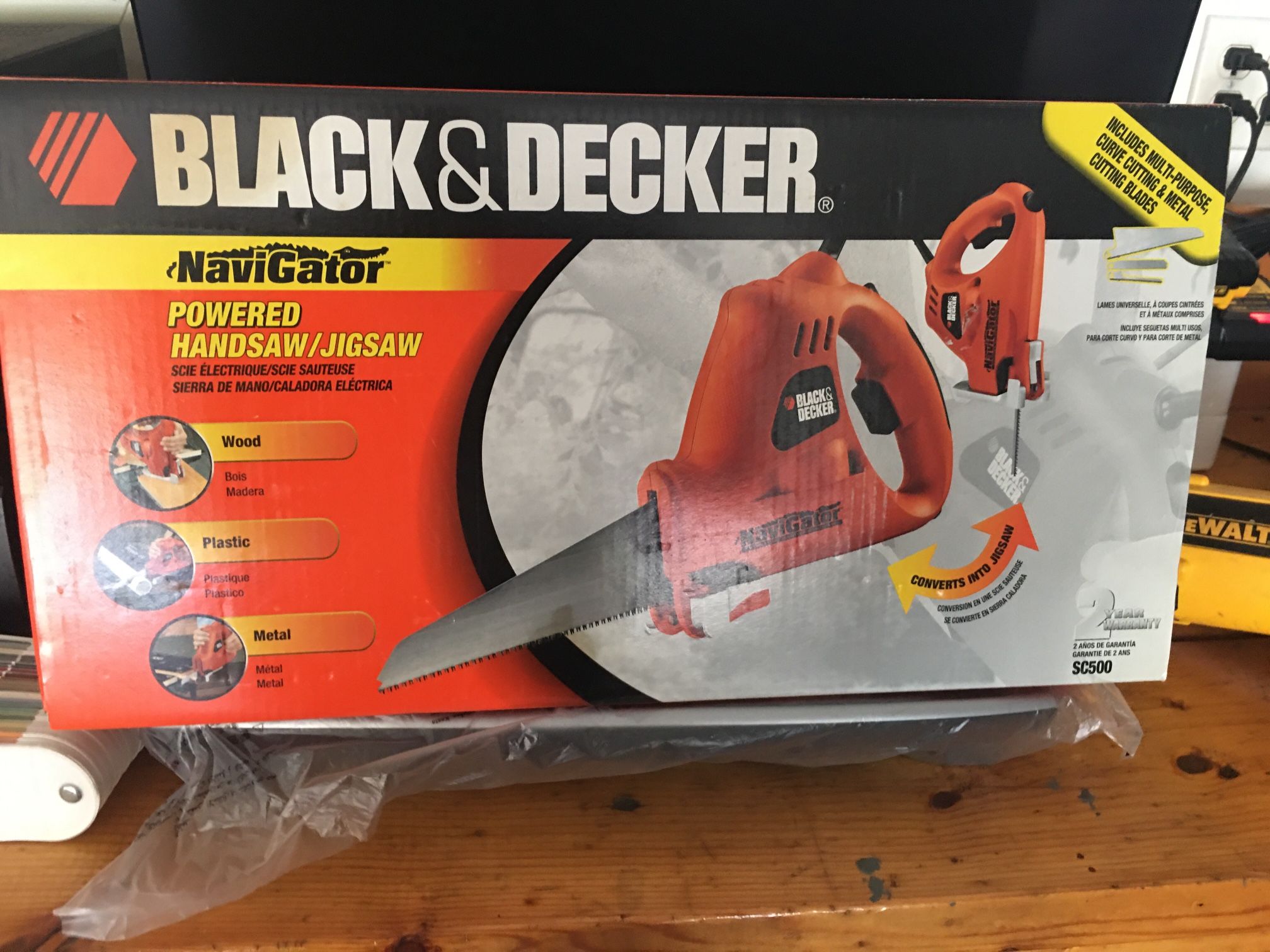 Black & Decker hand saw jigsaw